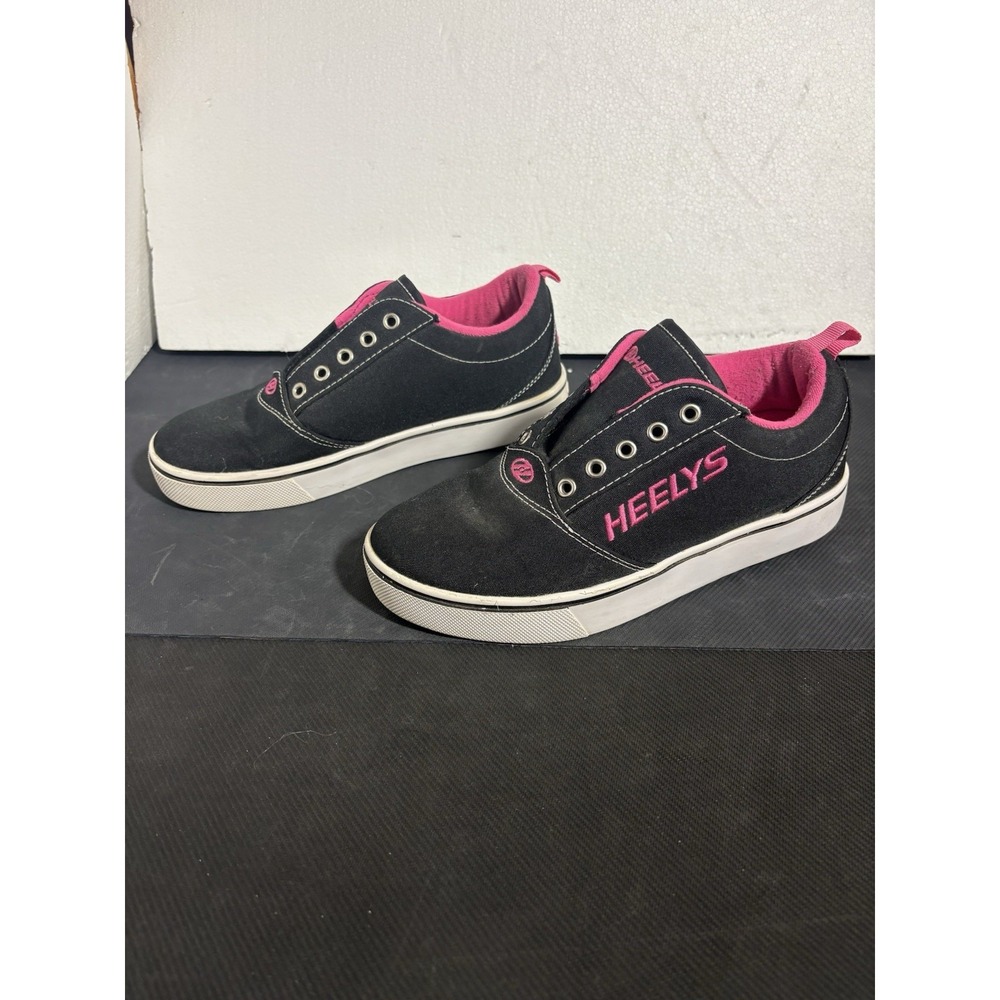 Heelys Shoes Youth 6 Women 7 Pro 20 Roller Skate Sneakers Black Pink HE100760H